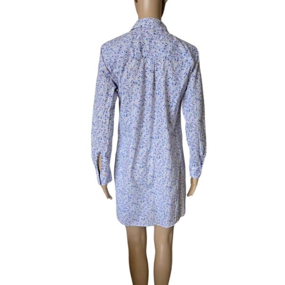 Victoria's Secret floral Sleep Shirt multicolor cotton Women's size S - Picture 3 of 11